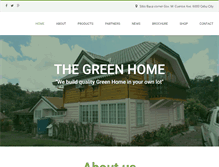 Tablet Screenshot of greenhome.ph